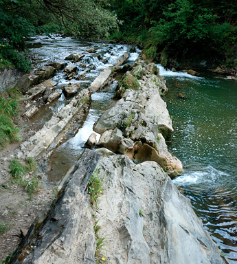 Wodospad nad rzeką Olszanka