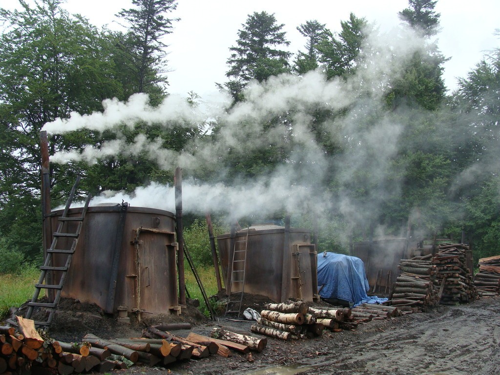 Muzeum Wypału Węgla Drzewnego w Bieszczadach
