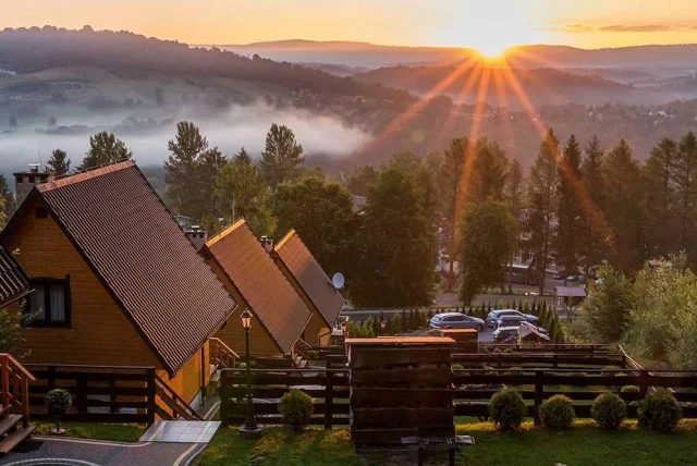 Domki przy Zaporze i Kolejce 150m Jacuzzi Centrum Soliny — Solina
