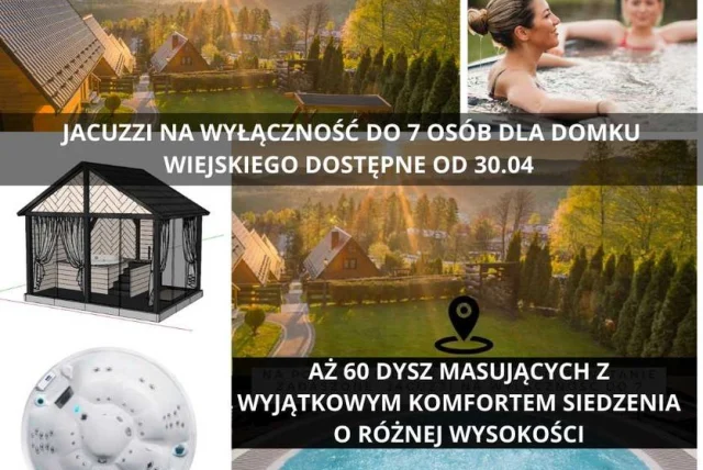 Domki przy Zaporze i Kolejce 150m Jacuzzi Centrum Soliny — Solina