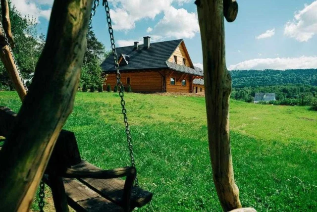 Domki Bieszczady, Sauna, Balia, Basen, Jacuzzi — Ustrzyki Dolne