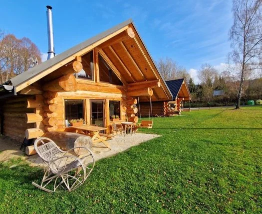 Domki w Bieszczadach u Pati całoroczne sauna balia Ustrzyki Górne Lutowiska — Lutowiska