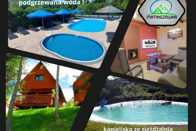 Boże Ciało ! WAKACJE 2024 ! Domki 2-8 os. Bieszczady ! Baseny, pl. zab — Polańczyk
