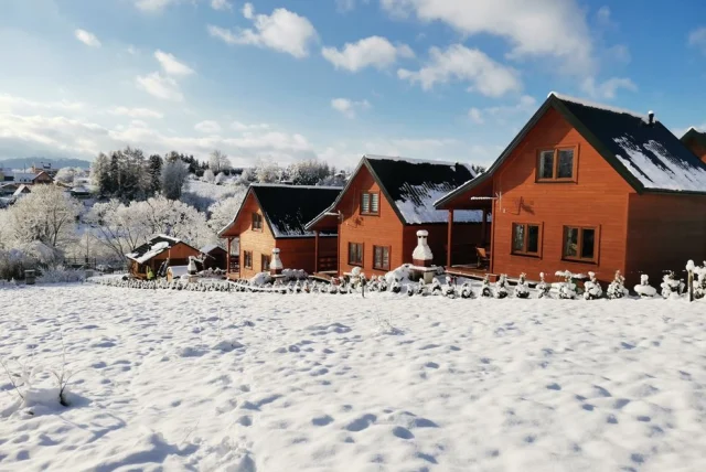 Solina, Bieszczady, Jezioro Solińskie, Domek Vip Osada Zawóz, jacuzzi, — Zawóz
