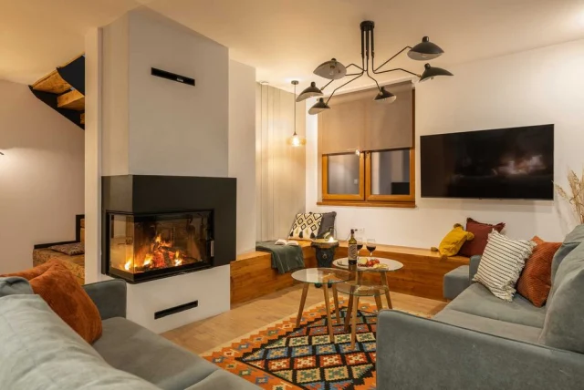 Komfortowy dom dla 13 osób Bieszczady Balia z jacuzzi i Sauna — Baligród