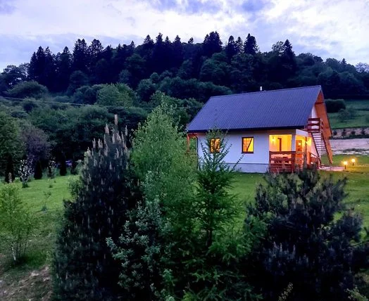 Domek do wynajecia tyrolka Wańkowa Solina Bieszczady jacuzzi bania — Wańkowa